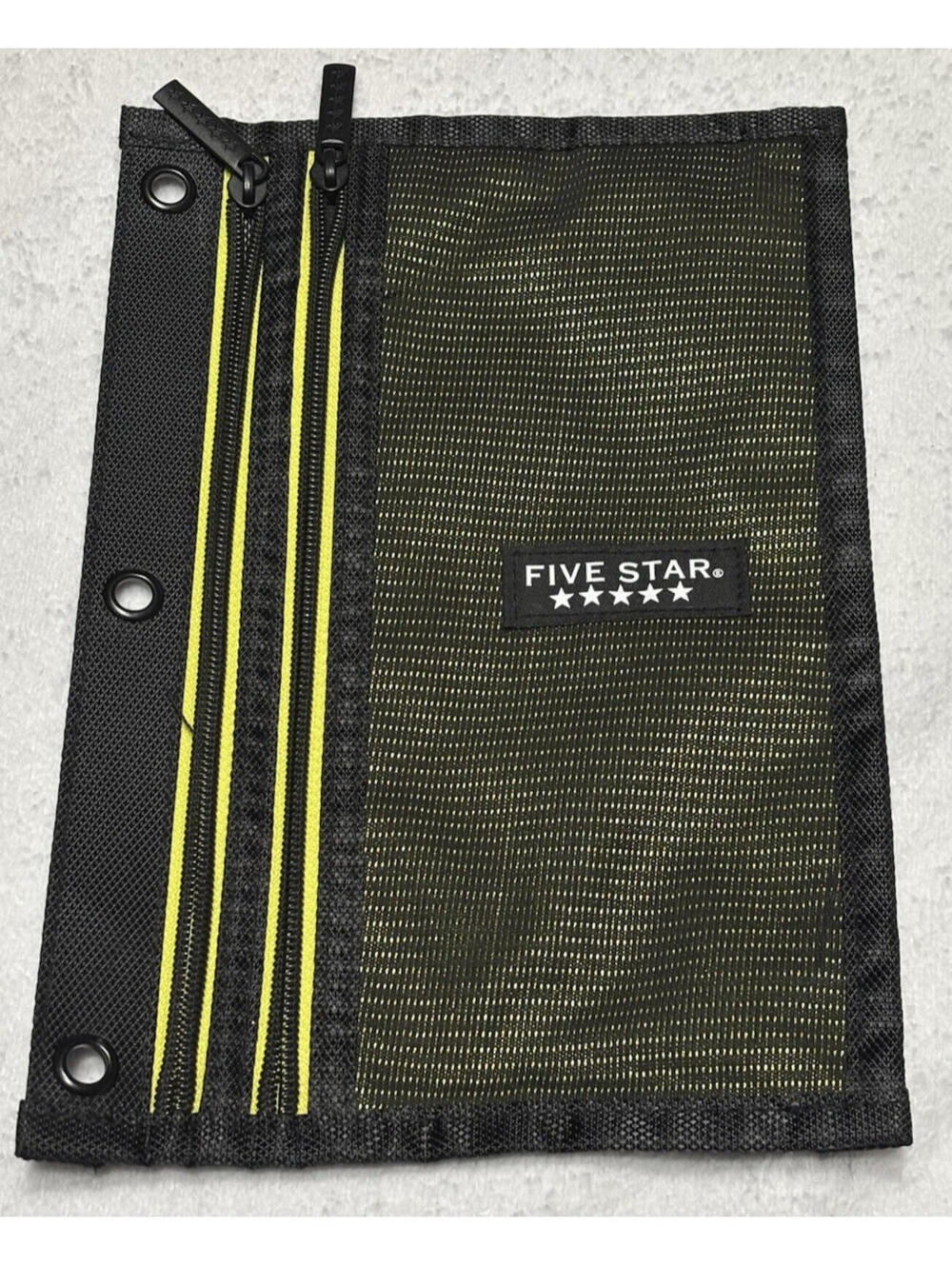 MEAD FIVE STAR 2 compartment 3 ring binder pencil holder case